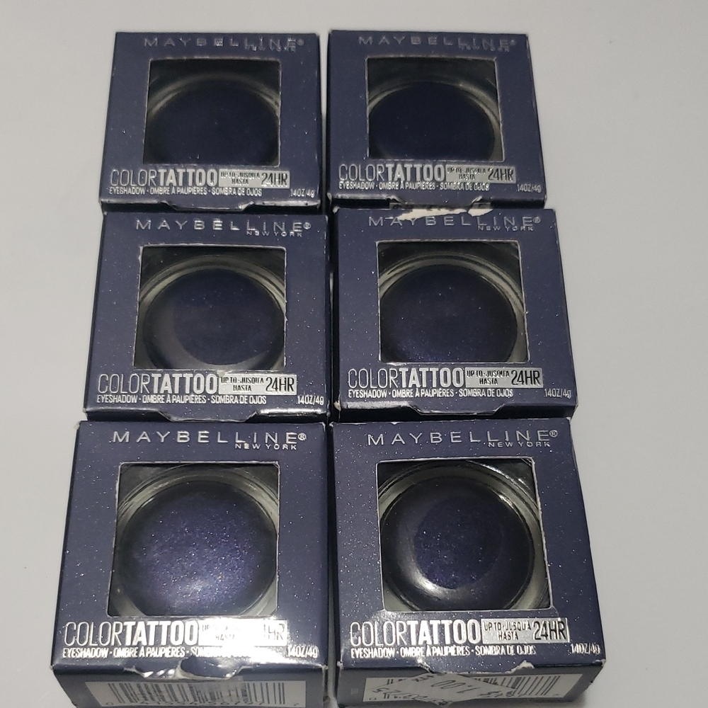 Maybelline Color Tattoo Eyeshadow in Midnight Blue